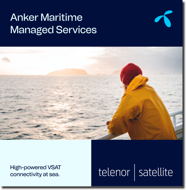 Anker Maritime brochure - Satellite Connectivity