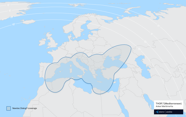 THOR 7 Mediterranean Anker Maritime Ka Newtec Dialog