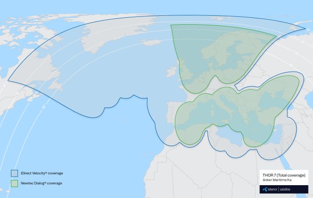 THOR 7 (Total Coverage) Anker Maritime Ka & Ku